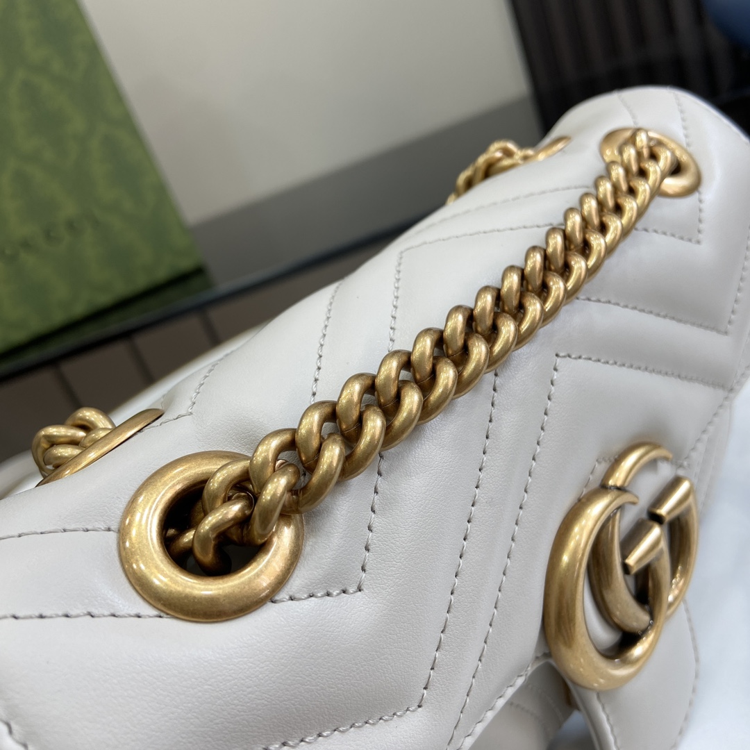 Gucci GG Marmont Matelassé Mini Bag - DopestKickz