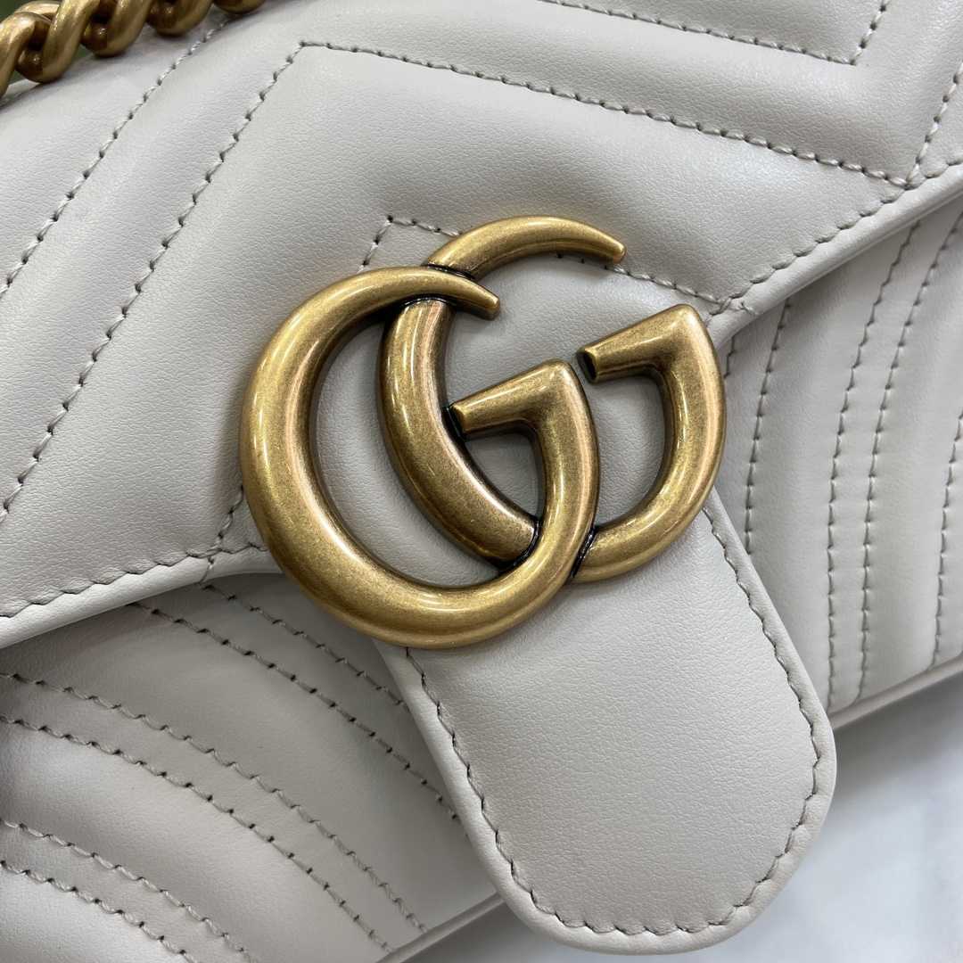 Gucci GG Marmont Matelassé Mini Bag - DopestKickz