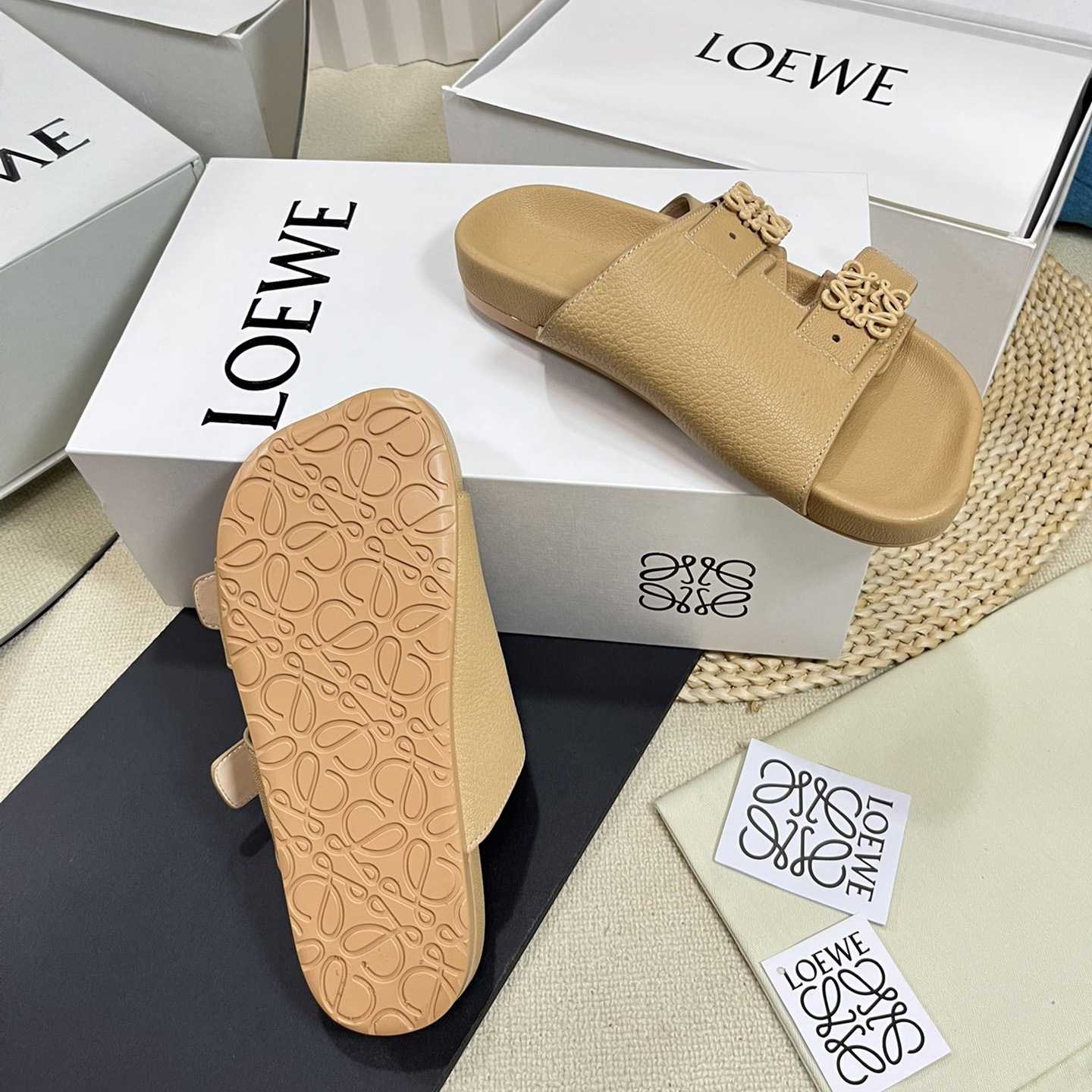Loewe Ease slide In Goatskin - DopestKickz