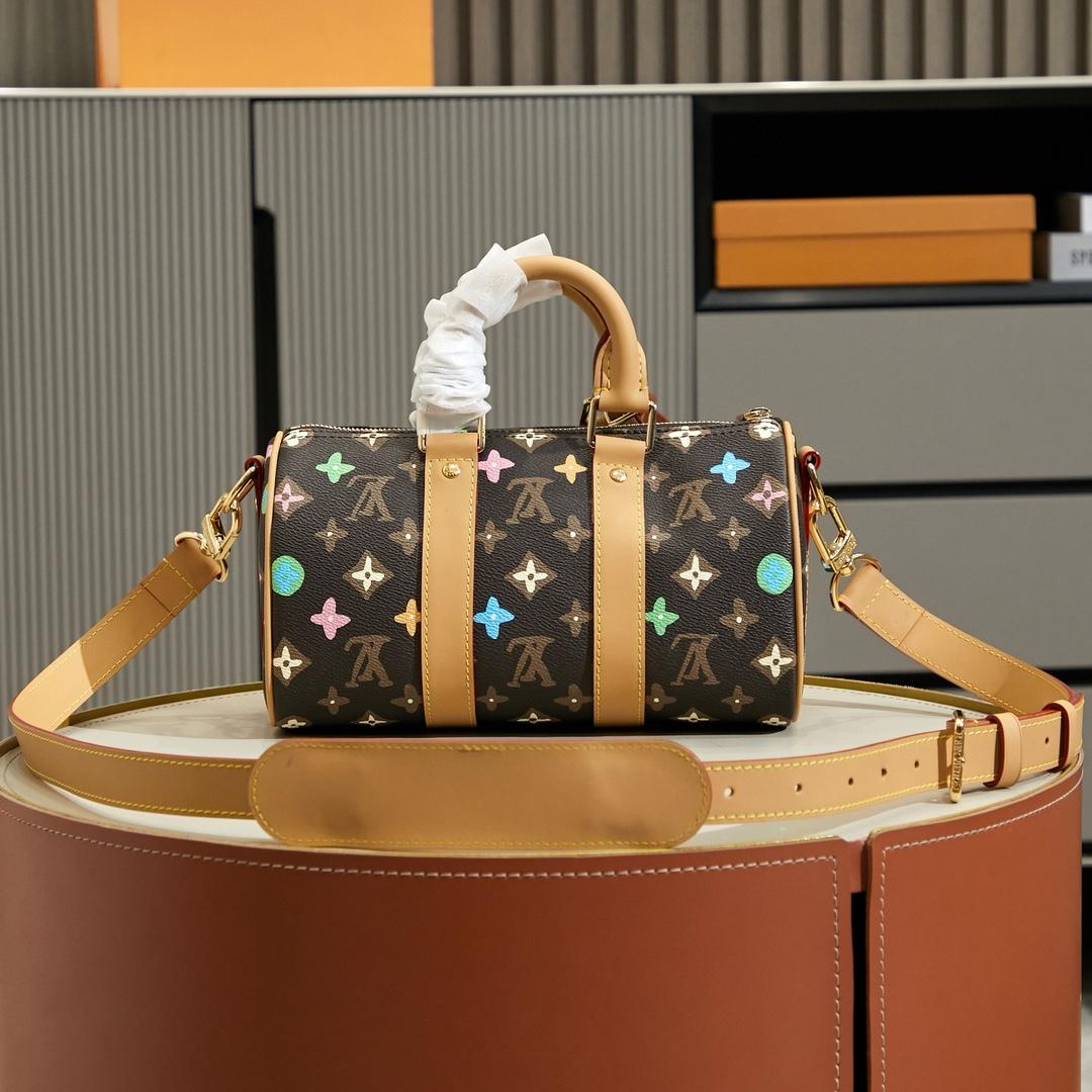 Louis Vuitton Keepall Bandoulière 25   M24849 - DopestKickz