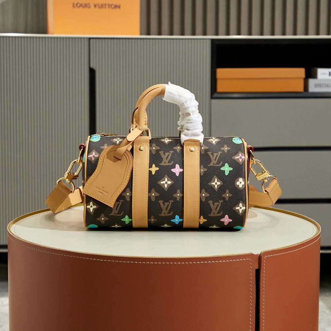 Louis Vuitton Keepall Bandoulière 25   M24849 - DopestKickz
