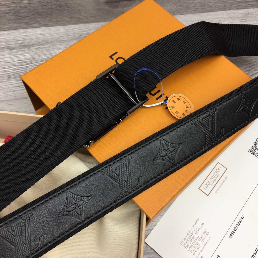 Louis Vuitton Monogram Belt  35mm - DopestKickz