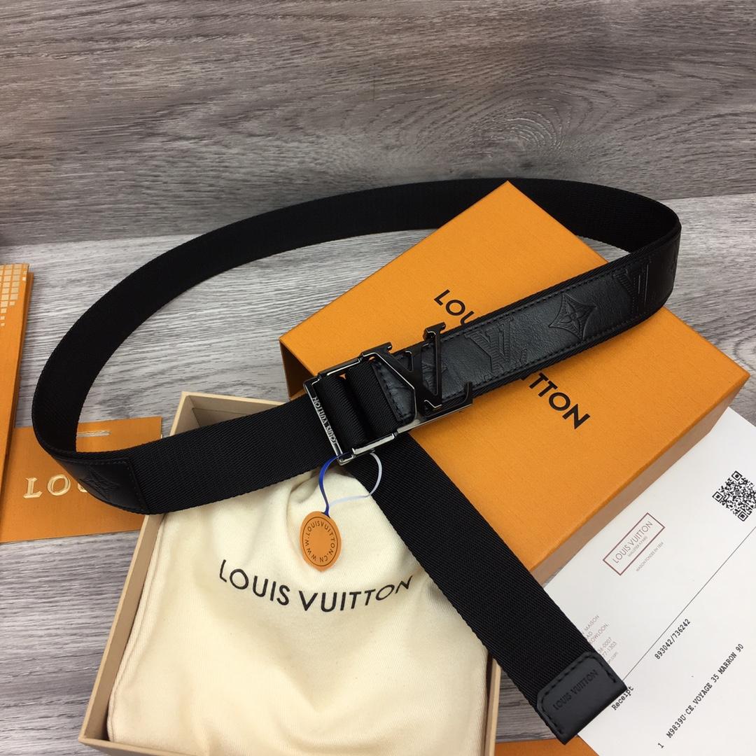 Louis Vuitton Monogram Belt  35mm - DopestKickz