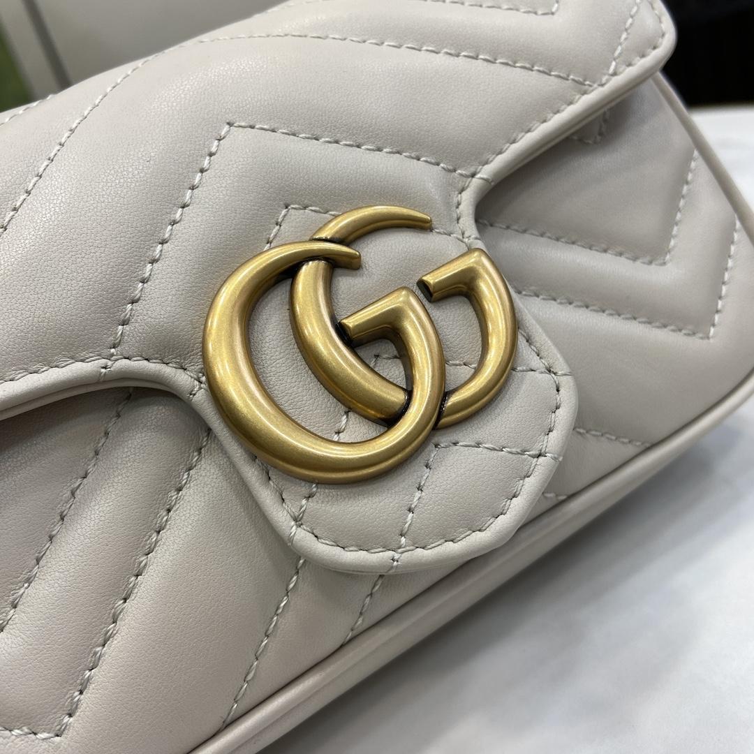 Gucci GG Marmont Super Mini Bag - DopestKickz