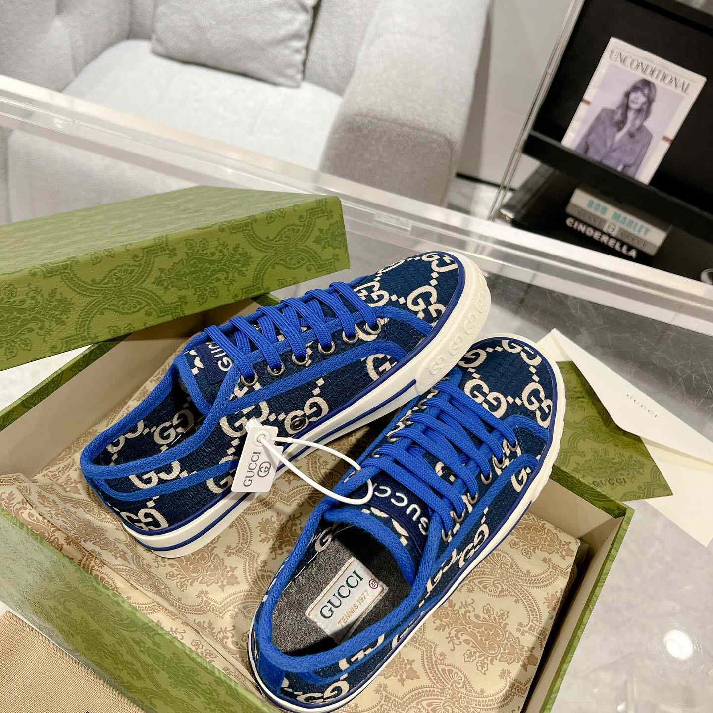 Gucci Men's Gucci Tennis 1977 Sneaker - DopestKickz