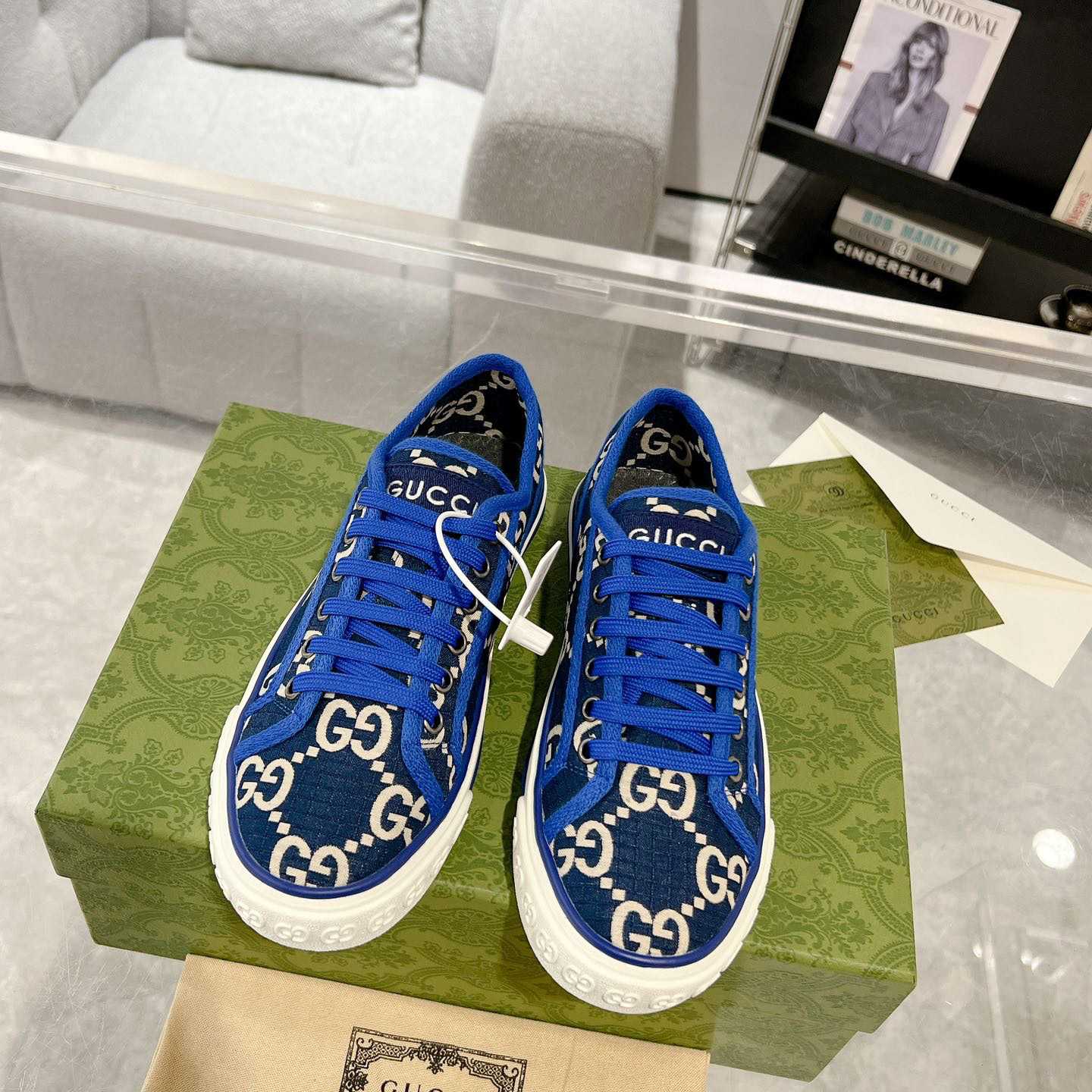 Gucci Men's Gucci Tennis 1977 Sneaker - DopestKickz