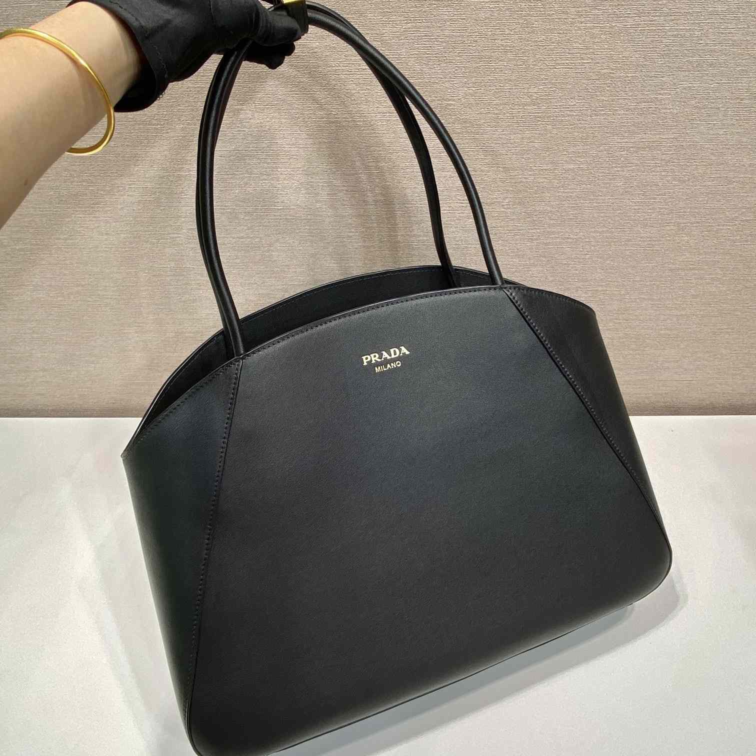 Prada Large Leather Tote Bag - DopestKickz