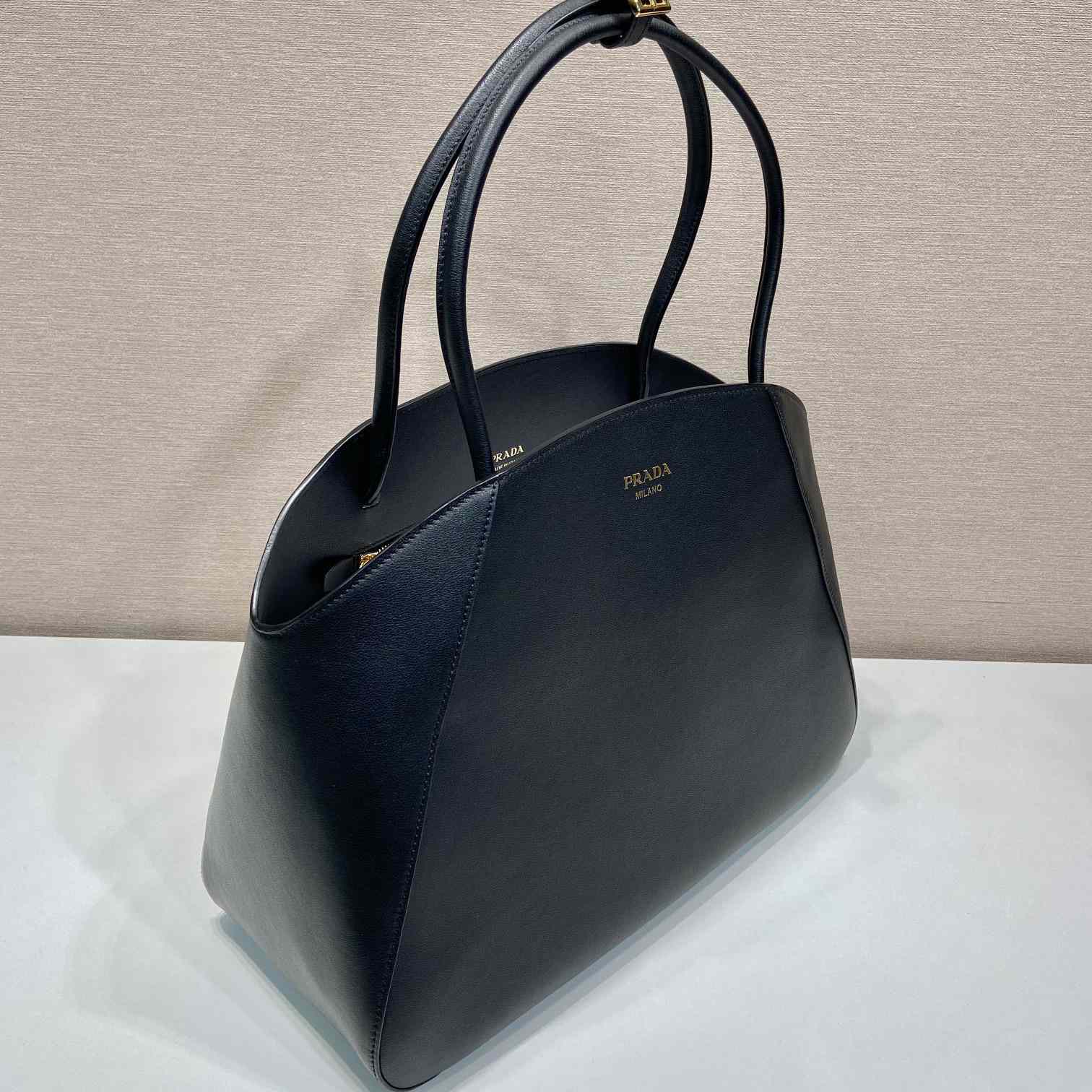 Prada Large Leather Tote Bag - DopestKickz