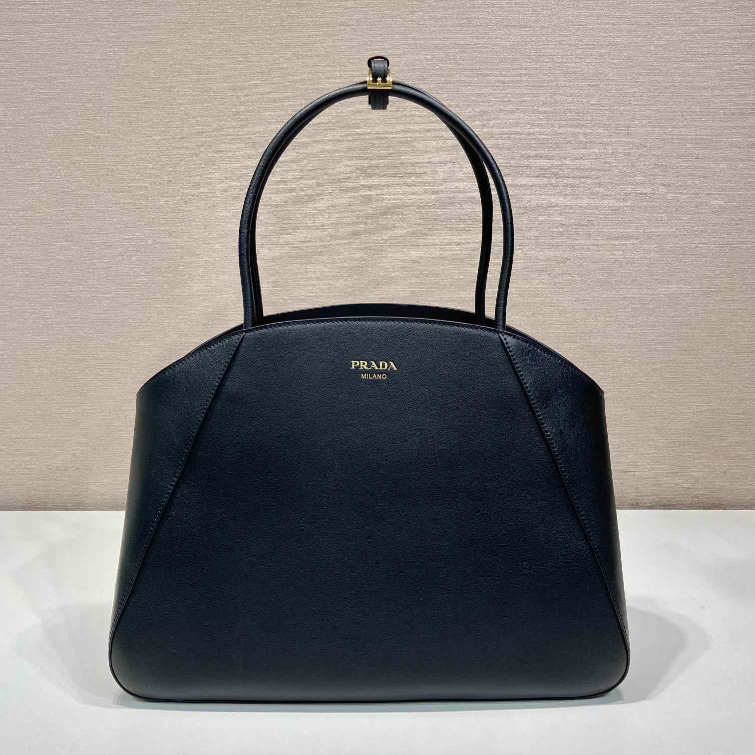 Prada Large Leather Tote Bag - DopestKickz