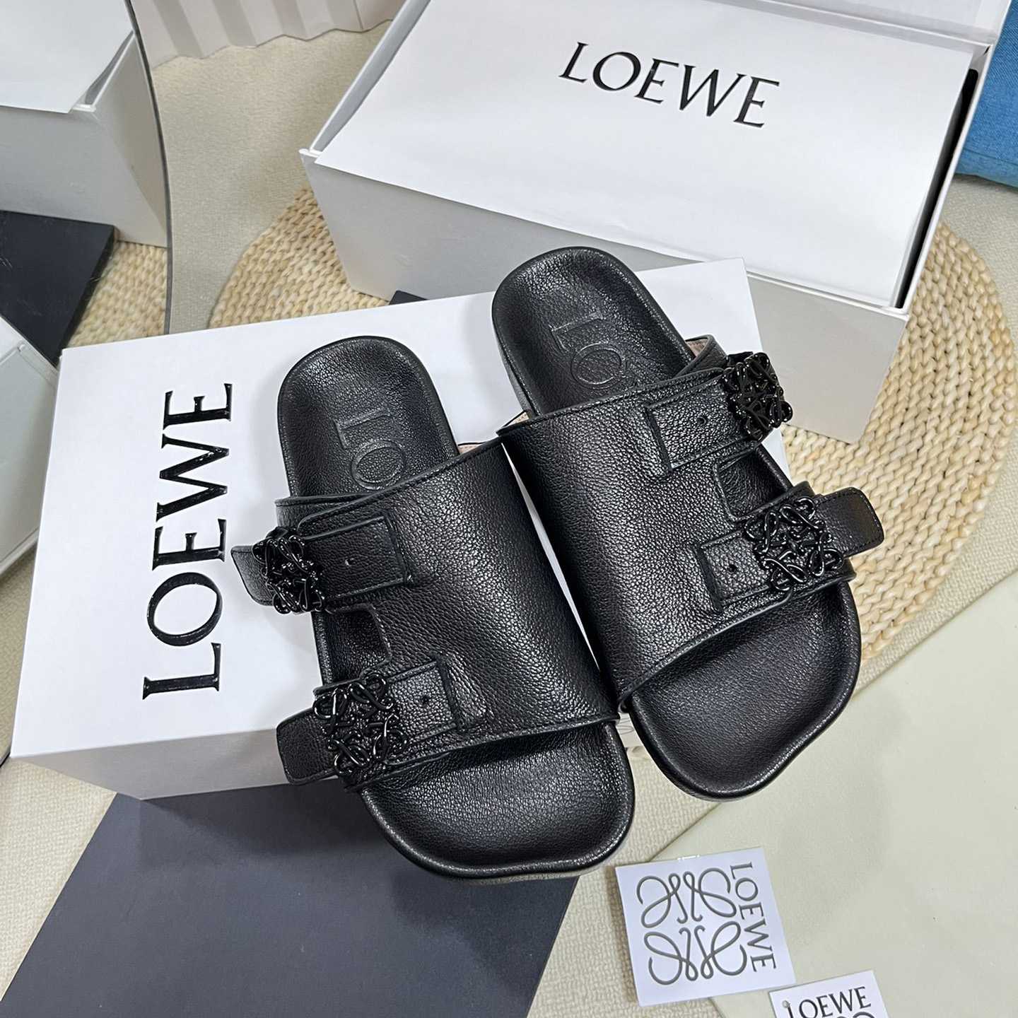 Loewe Ease slide In Goatskin - DopestKickz