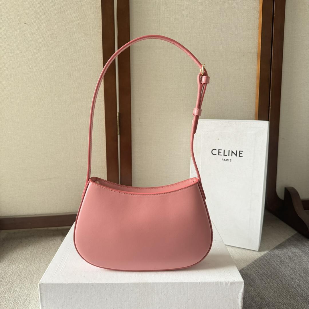 Celine Medium Tilly Bag In Shiny Calfskin  - DopestKickz