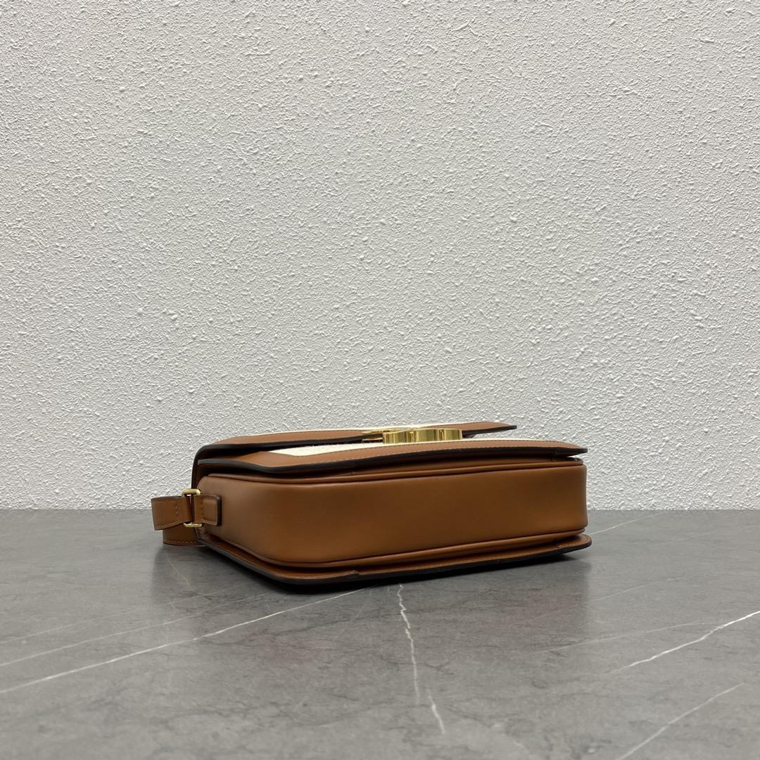 Celine Classique Triomphe Bag In Textile With Triomphe Crochet Embroidery - DopestKickz