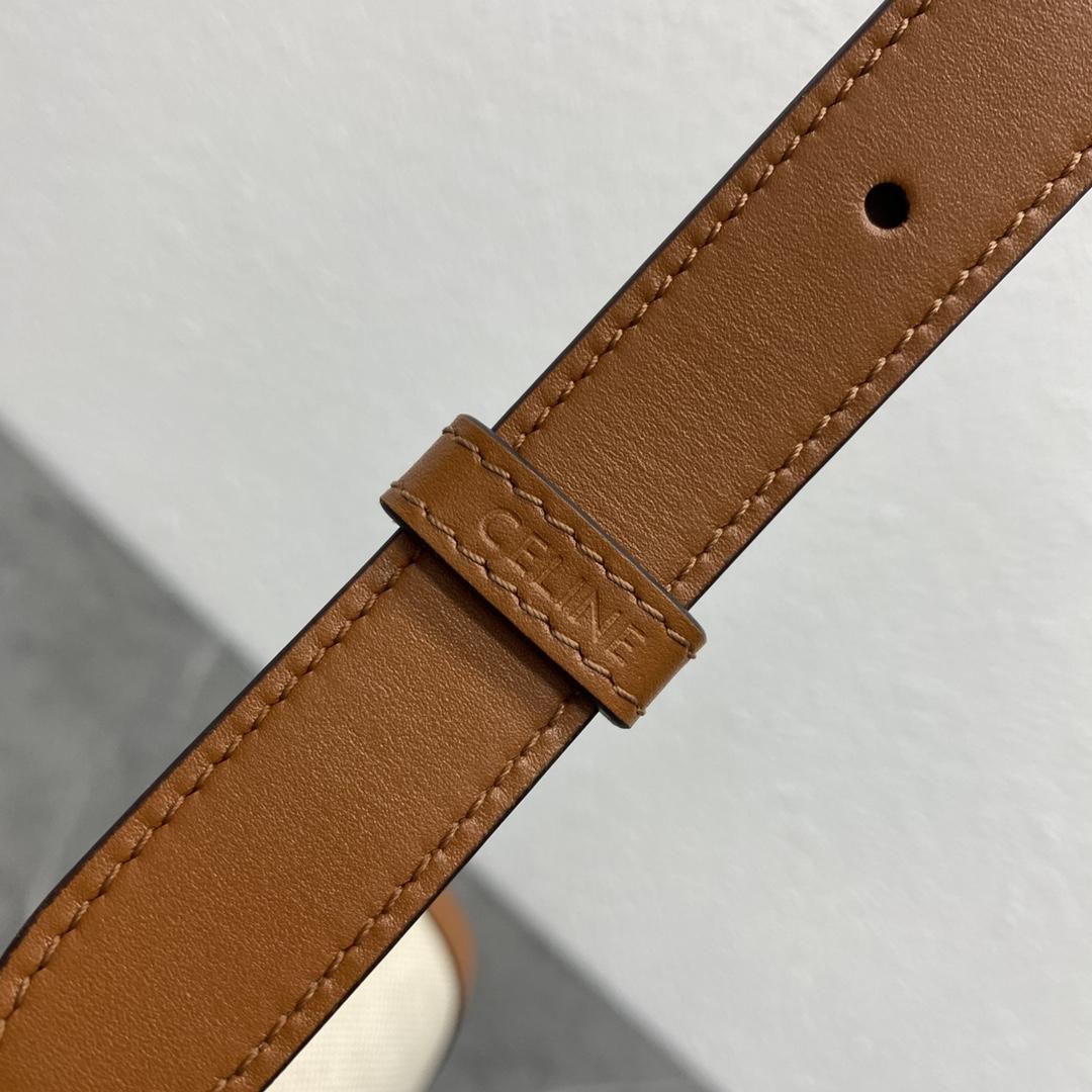 Celine Classique Triomphe Bag In Textile With Triomphe Crochet Embroidery - DopestKickz