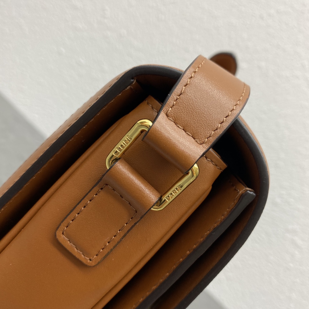 Celine Classique Triomphe Bag In Textile With Triomphe Crochet Embroidery - DopestKickz