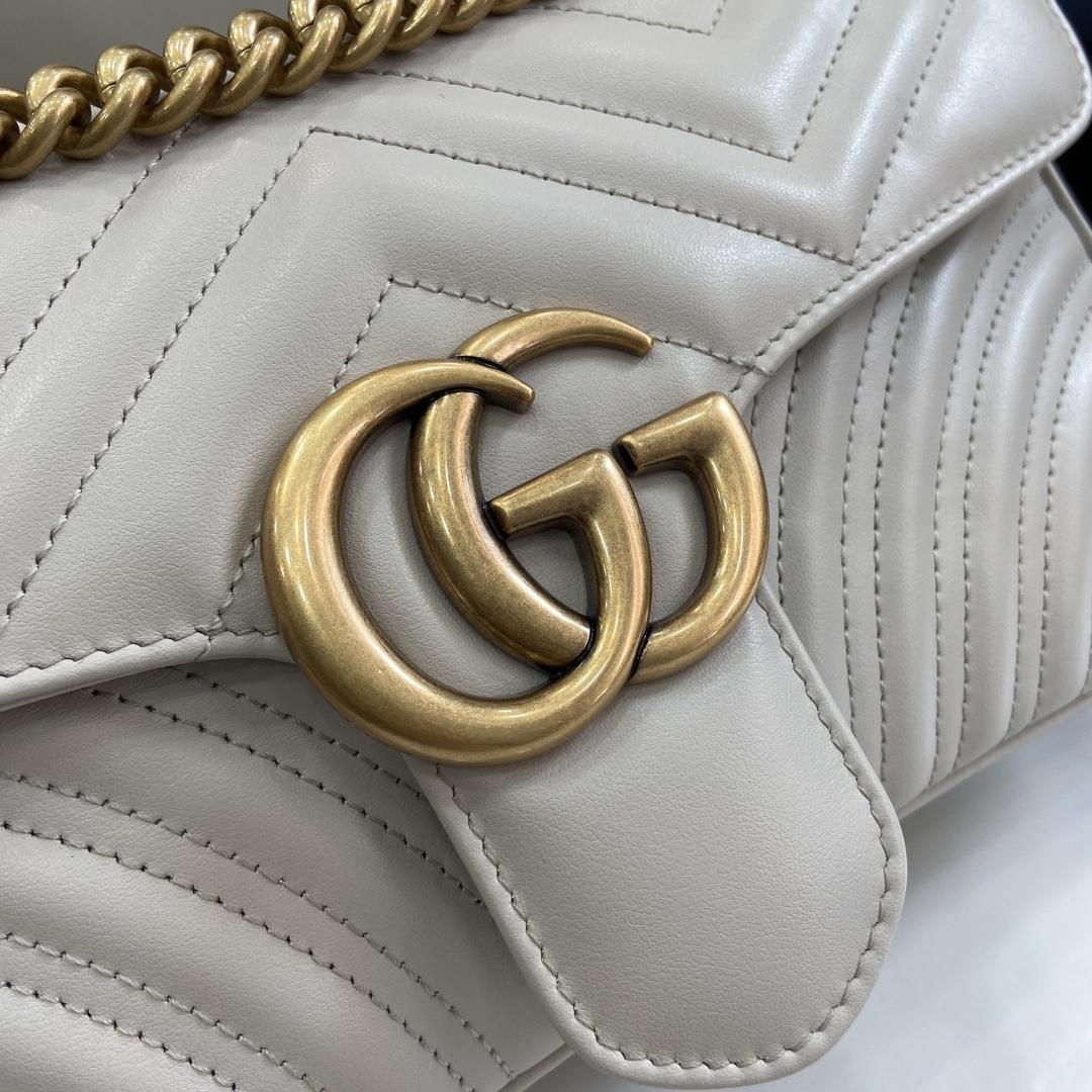 Gucci GG Marmont Small Shoulder Bag - DopestKickz