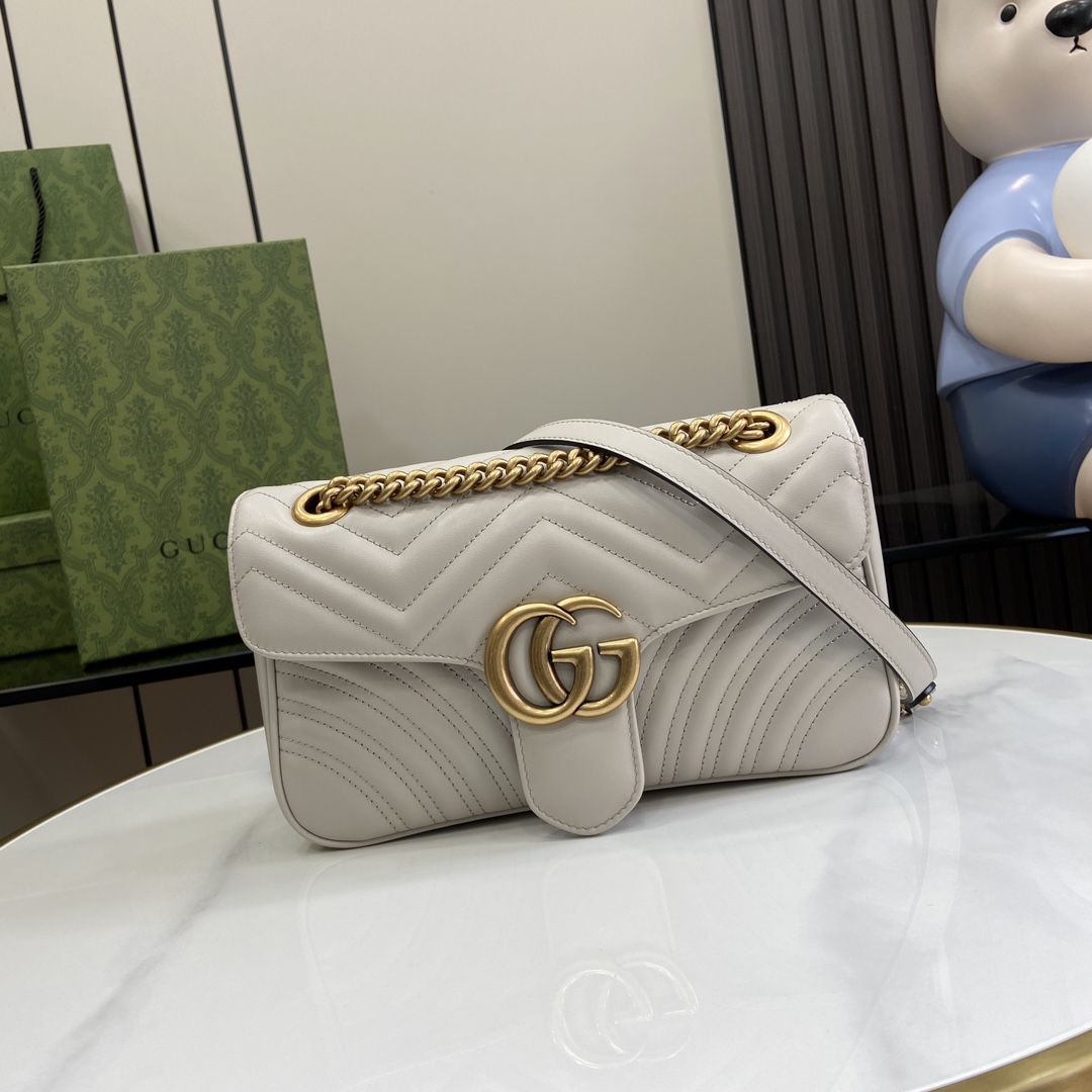 Gucci GG Marmont Small Shoulder Bag - DopestKickz