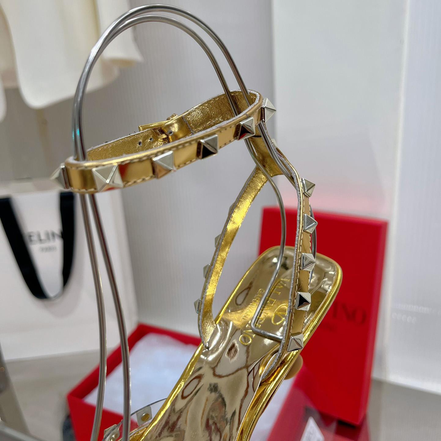 Valenti Garavani Rockstud Couture 58mm Mirrored Pumps - DopestKickz
