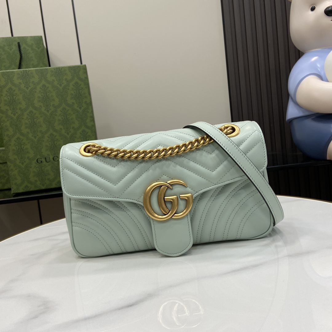 Gucci GG Marmont Small Shoulder Bag - DopestKickz