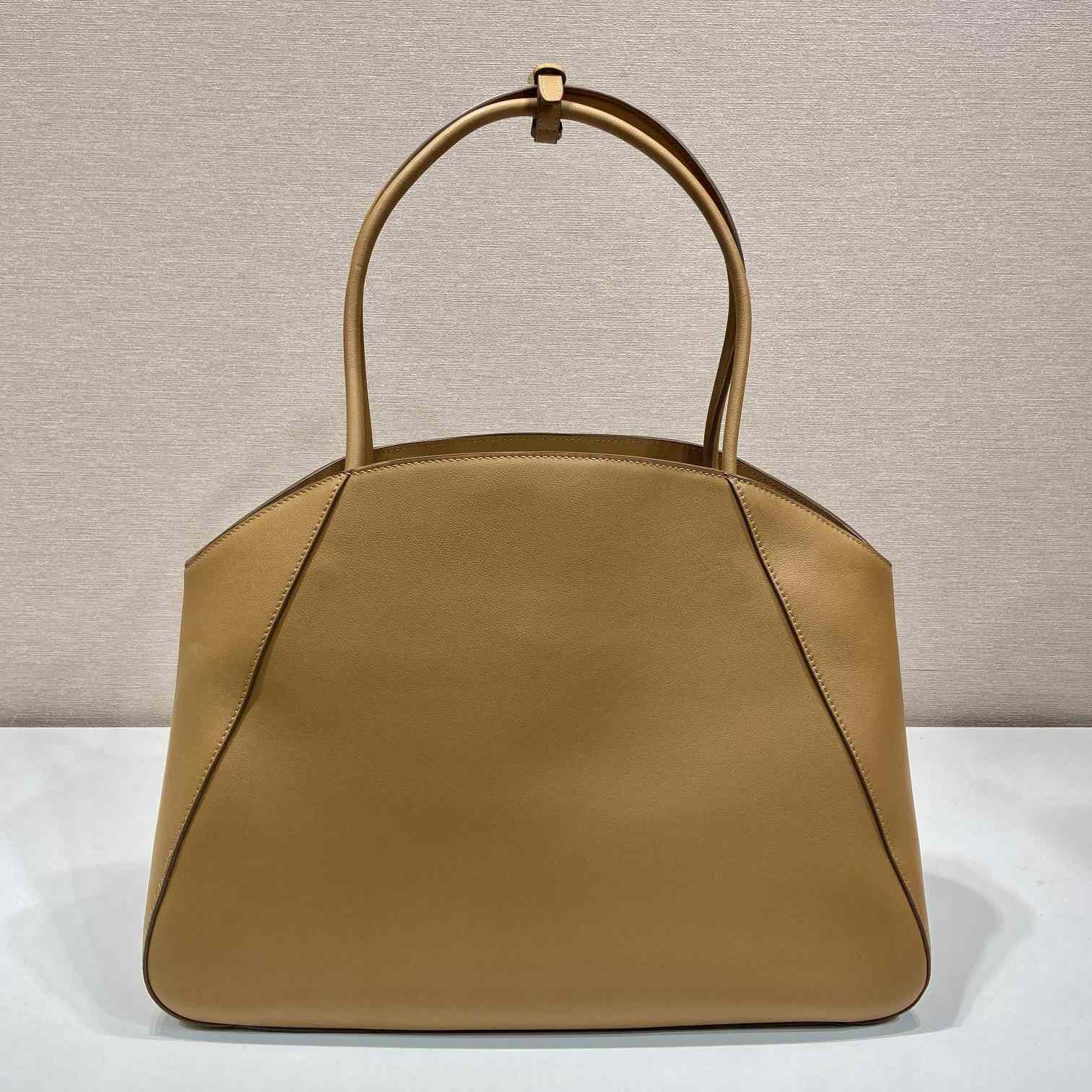 Prada Large Leather Tote Bag - DopestKickz