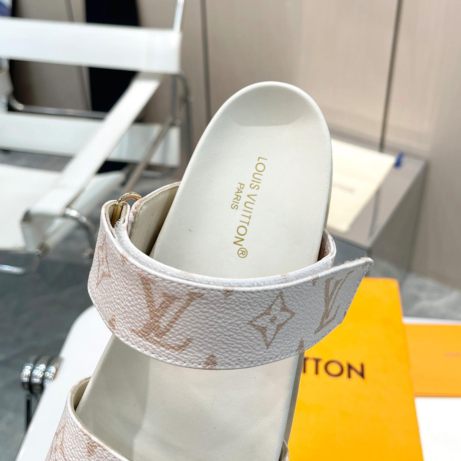 Louis Vuitton Bom Dia Flat Comfort Mule     1ACHYI - DopestKickz
