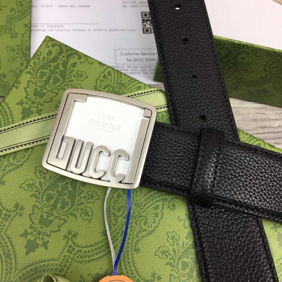 Gucci Leather Belt  35mm - DopestKickz