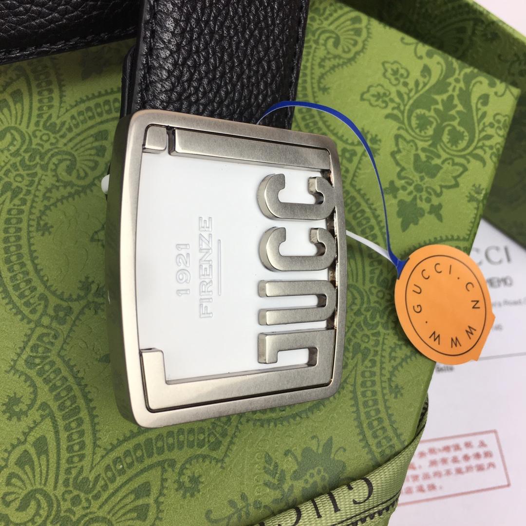 Gucci Leather Belt  35mm - DopestKickz