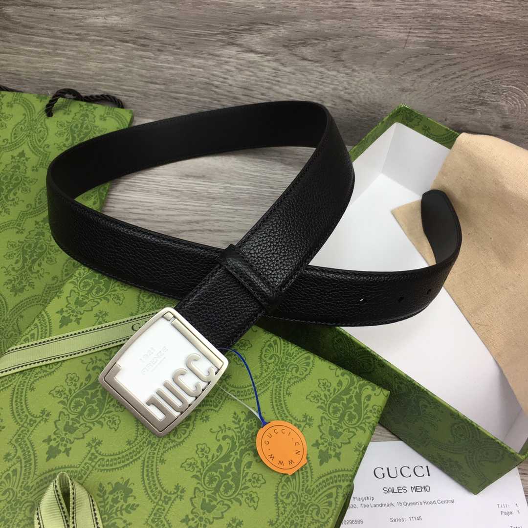 Gucci Leather Belt  35mm - DopestKickz