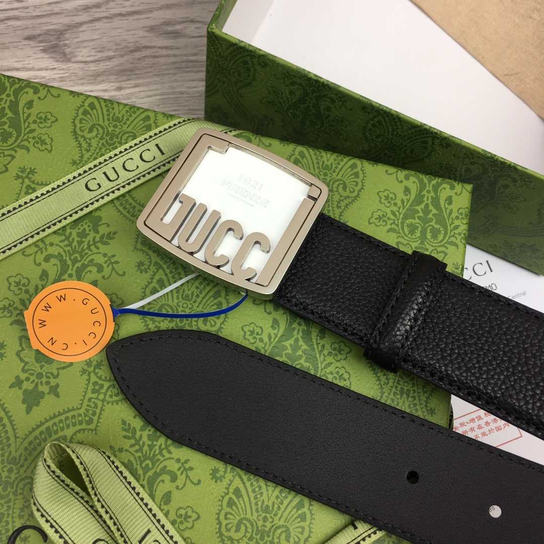 Gucci Leather Belt  35mm - DopestKickz