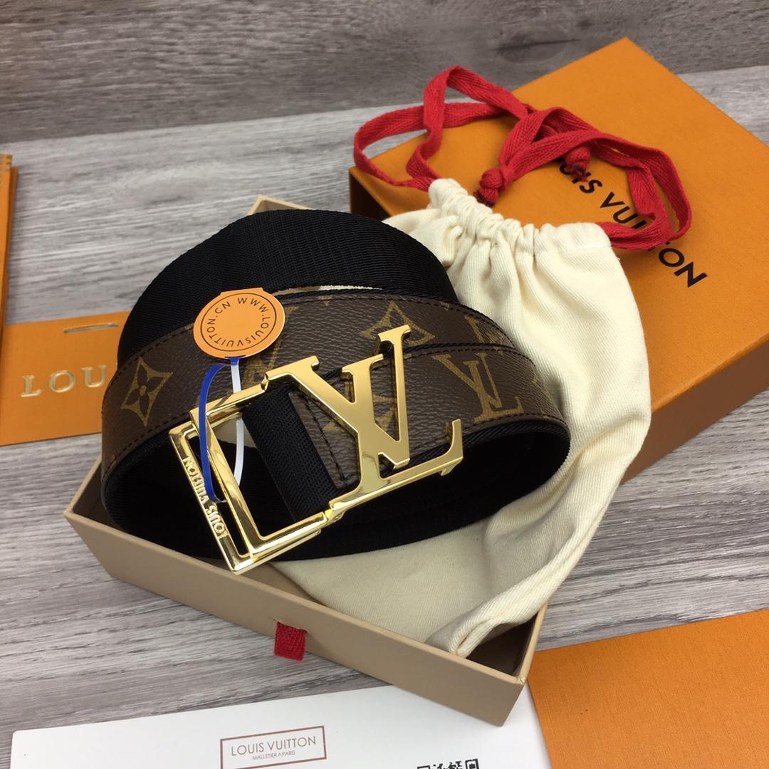 Louis Vuitton Monogram Belt  35mm - DopestKickz