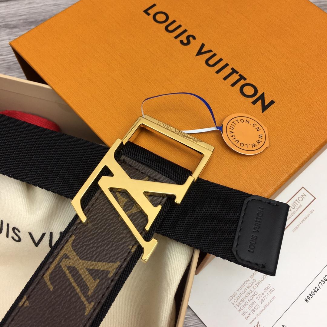 Louis Vuitton Monogram Belt  35mm - DopestKickz
