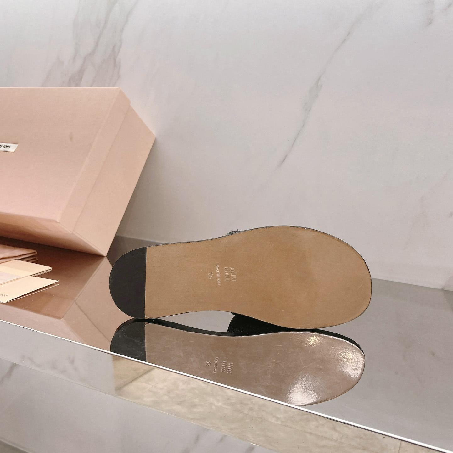 Miu Miu Raffia-effect Woven Fabric Slides - DopestKickz