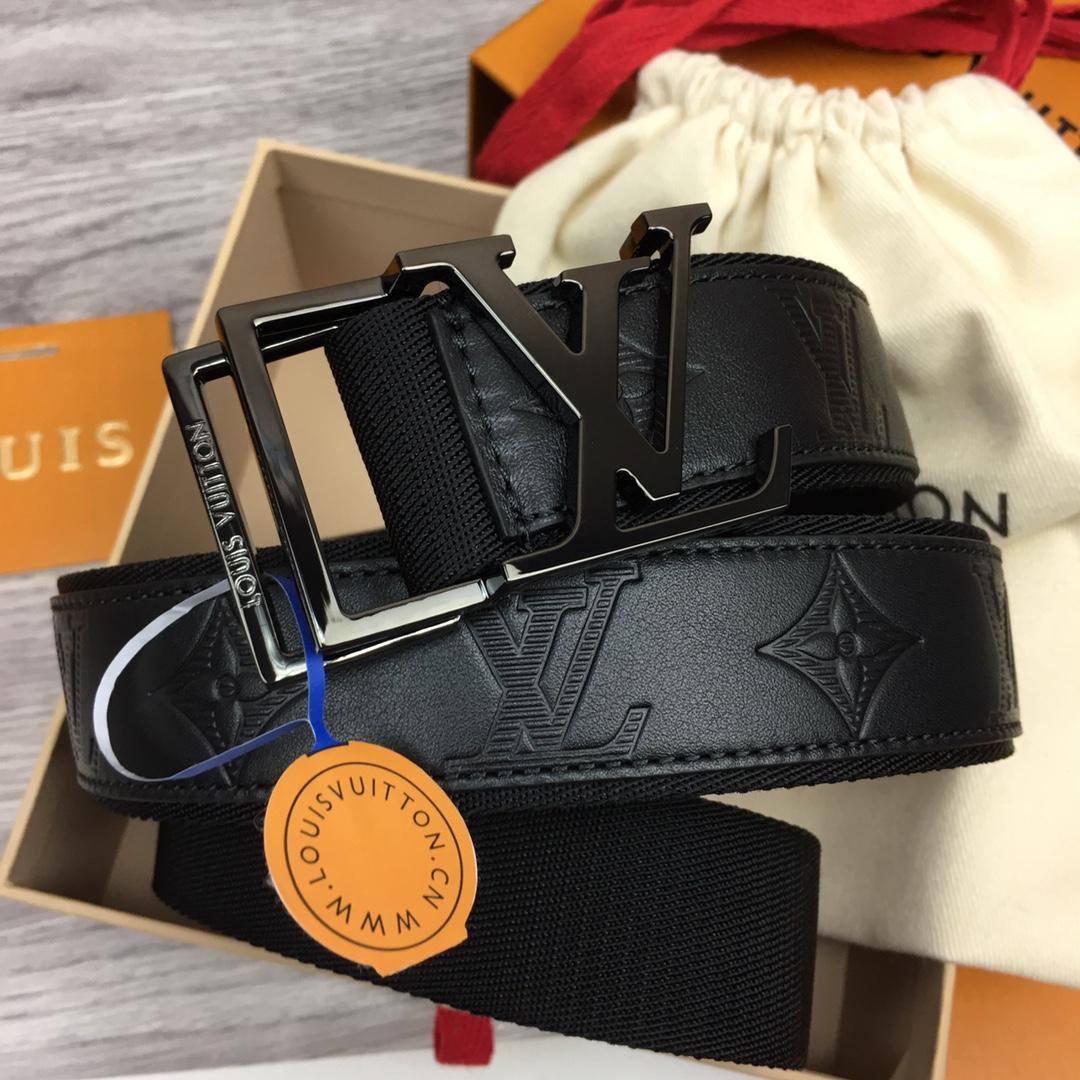 Louis Vuitton Monogram Belt  35mm - DopestKickz