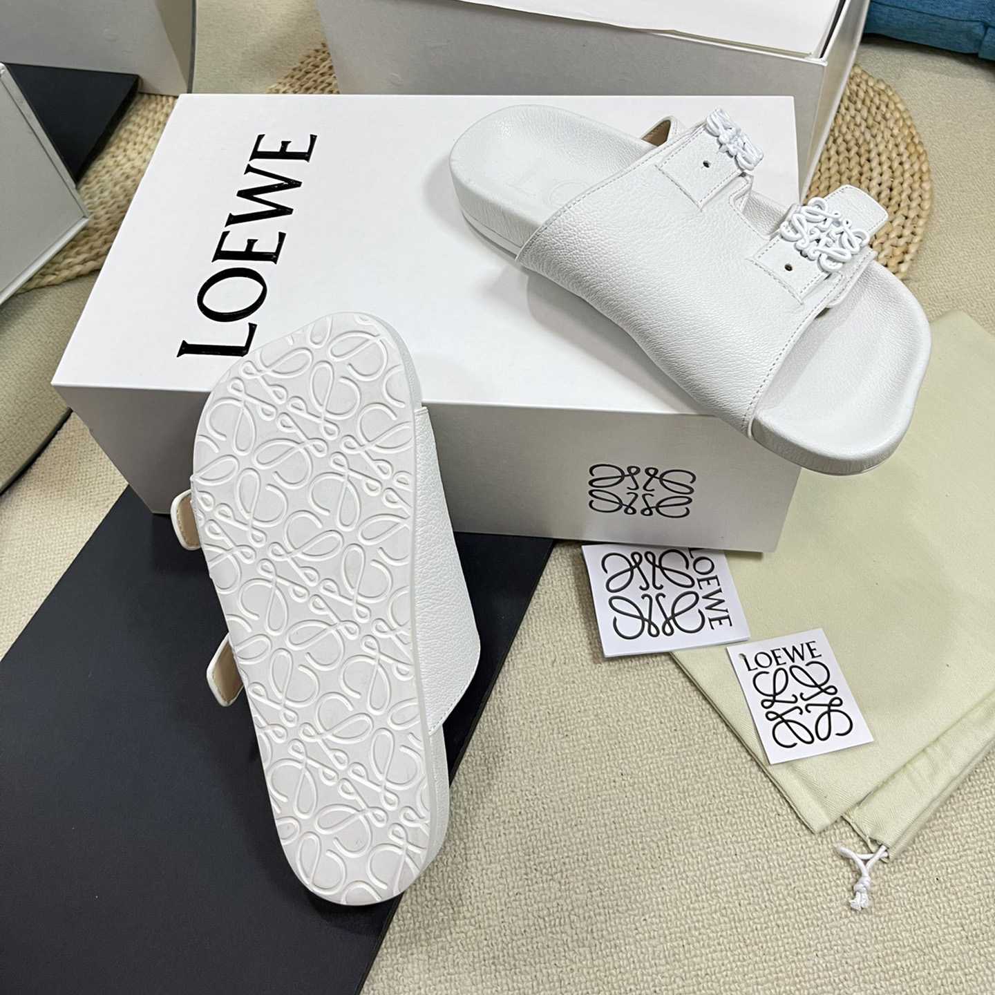 Loewe Ease slide In Goatskin - DopestKickz