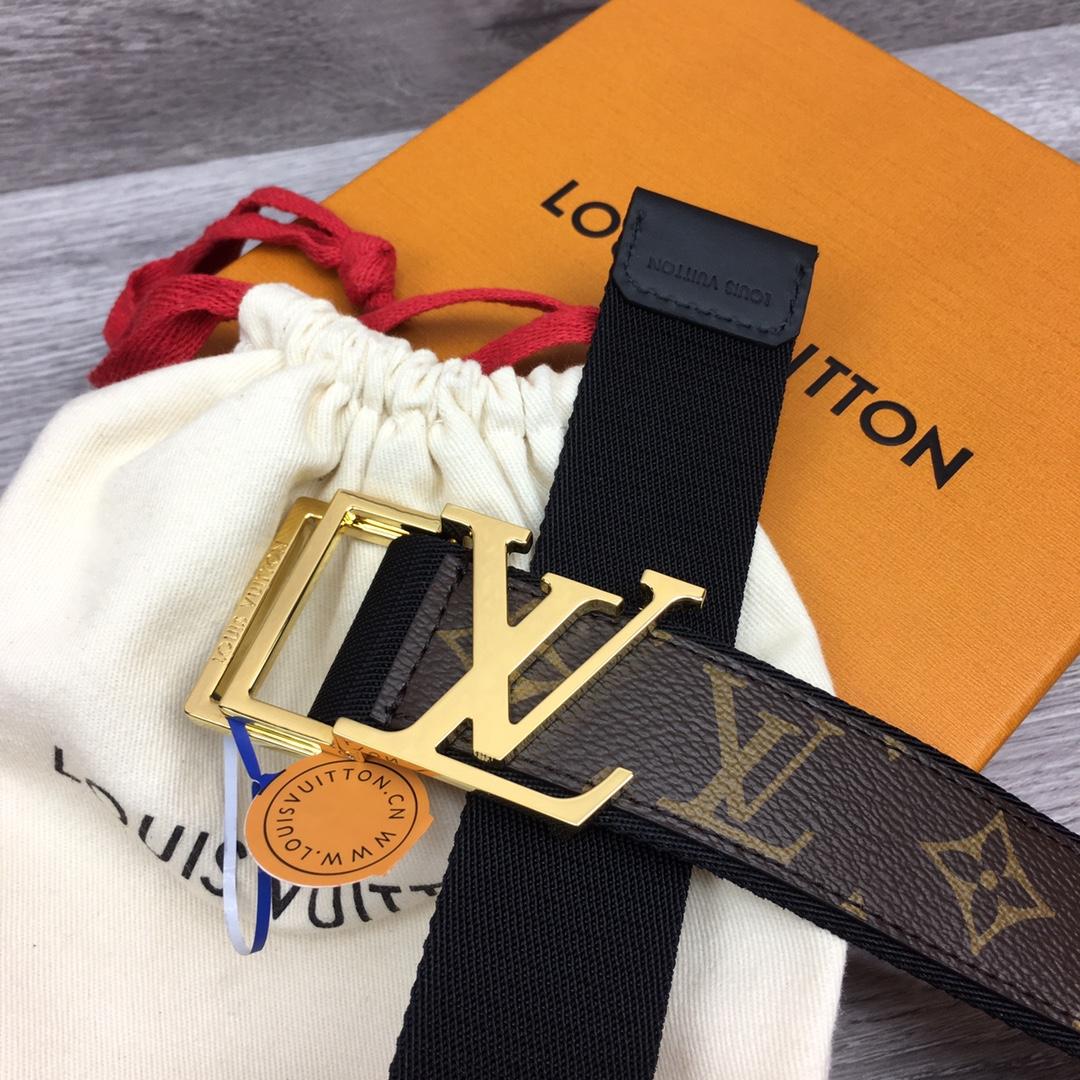 Louis Vuitton Monogram Belt  35mm - DopestKickz