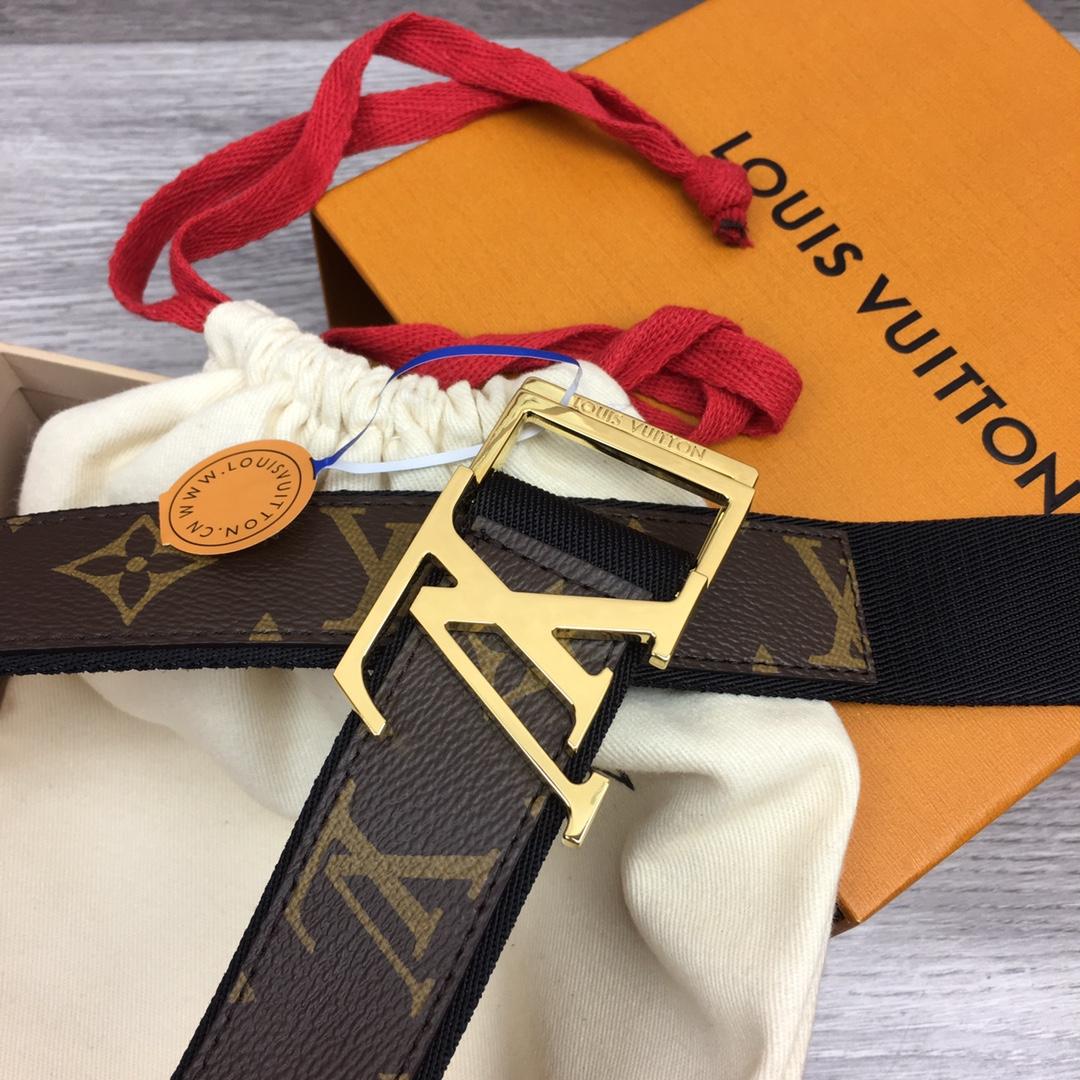 Louis Vuitton Monogram Belt  35mm - DopestKickz