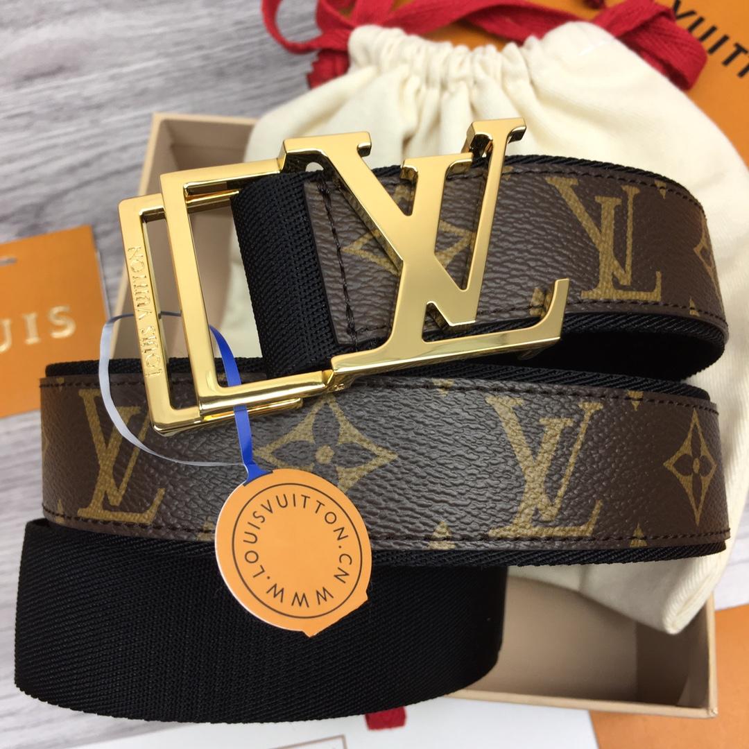 Louis Vuitton Monogram Belt  35mm - DopestKickz