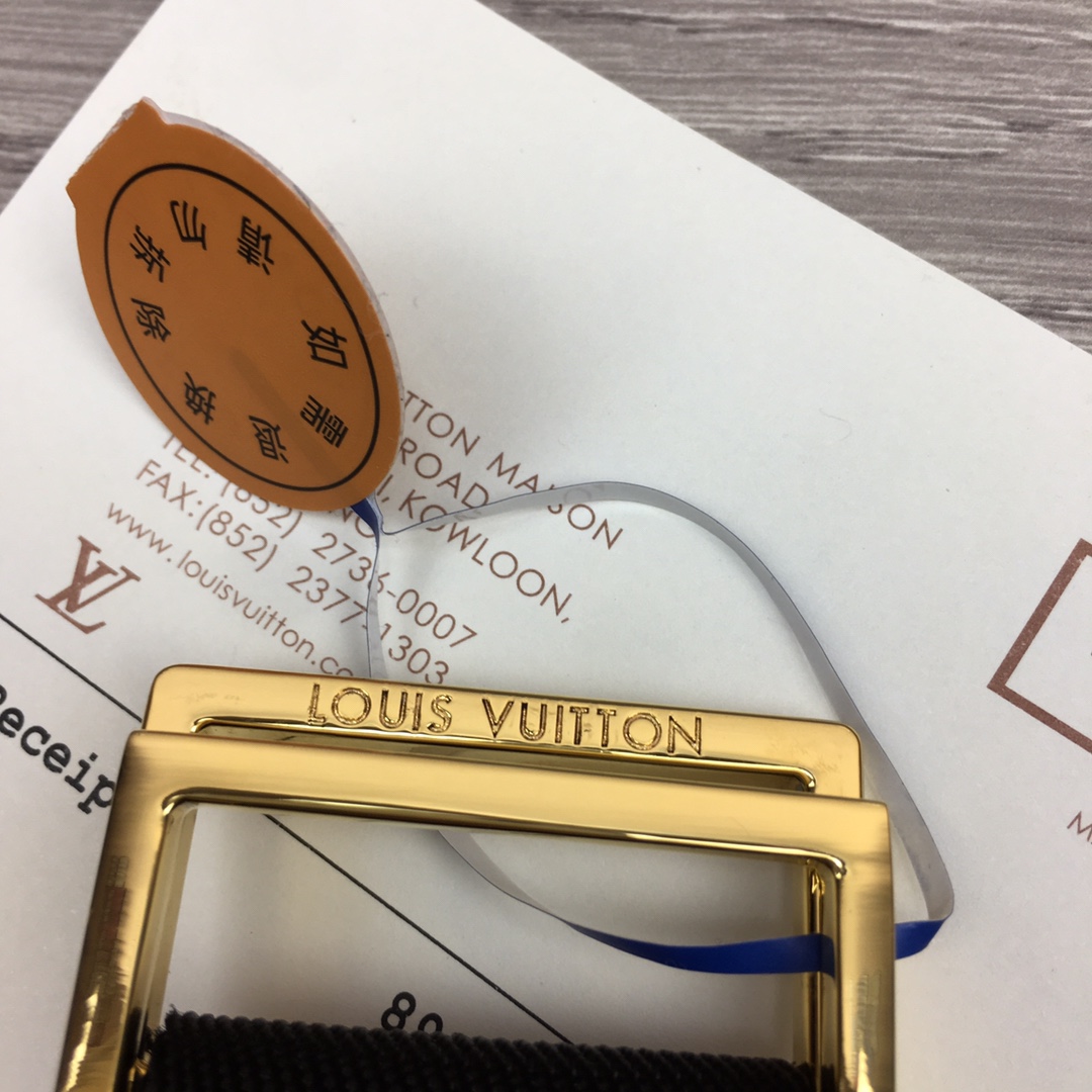 Louis Vuitton Monogram Belt  35mm - DopestKickz