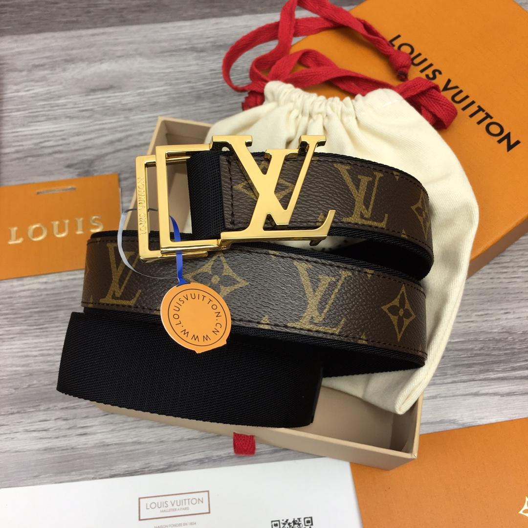 Louis Vuitton Monogram Belt  35mm - DopestKickz