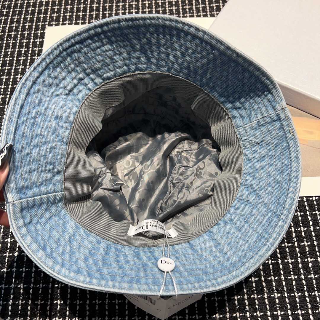 Dior Denim Bucket Hat - DopestKickz