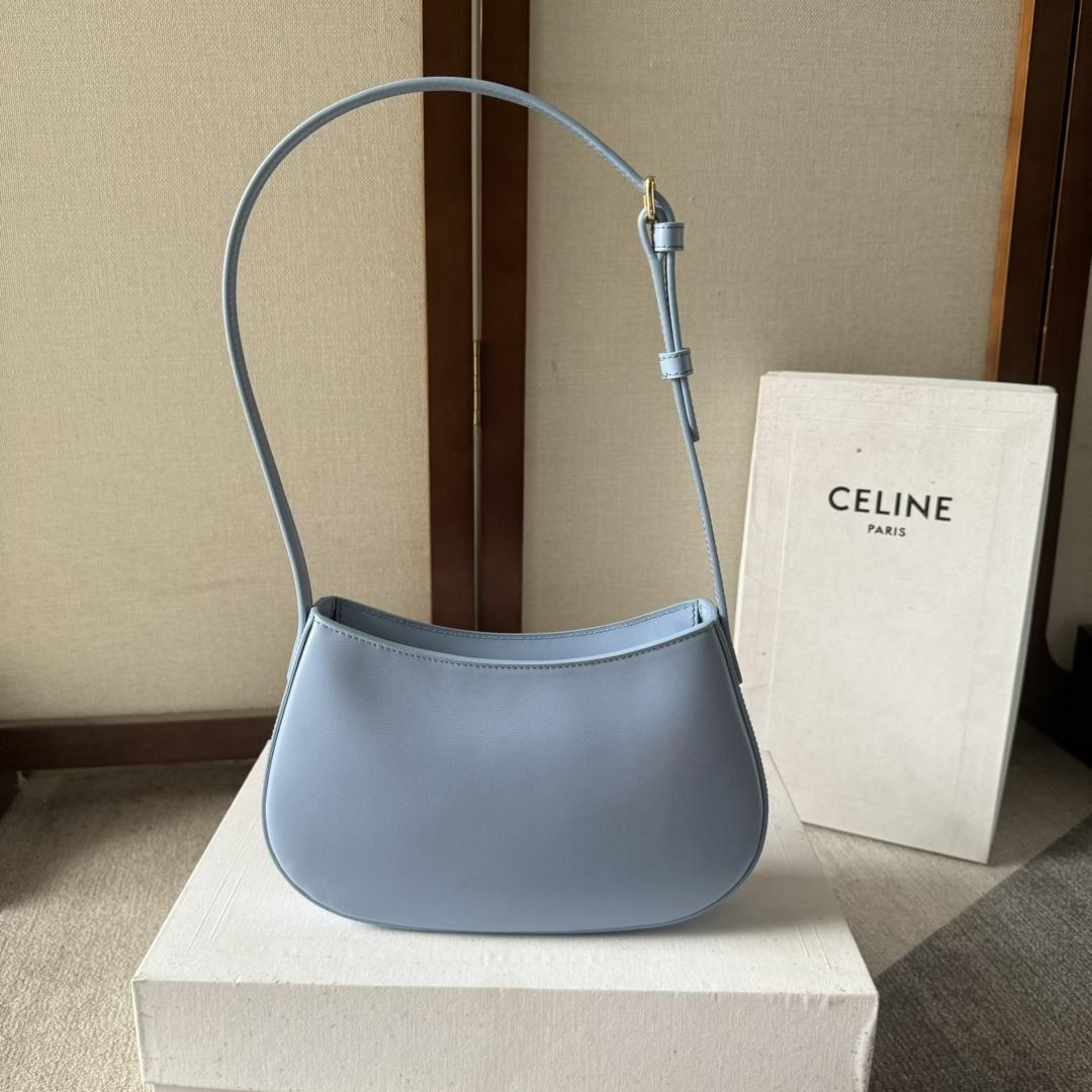 Celine Medium Tilly Bag In Shiny Calfskin  - DopestKickz