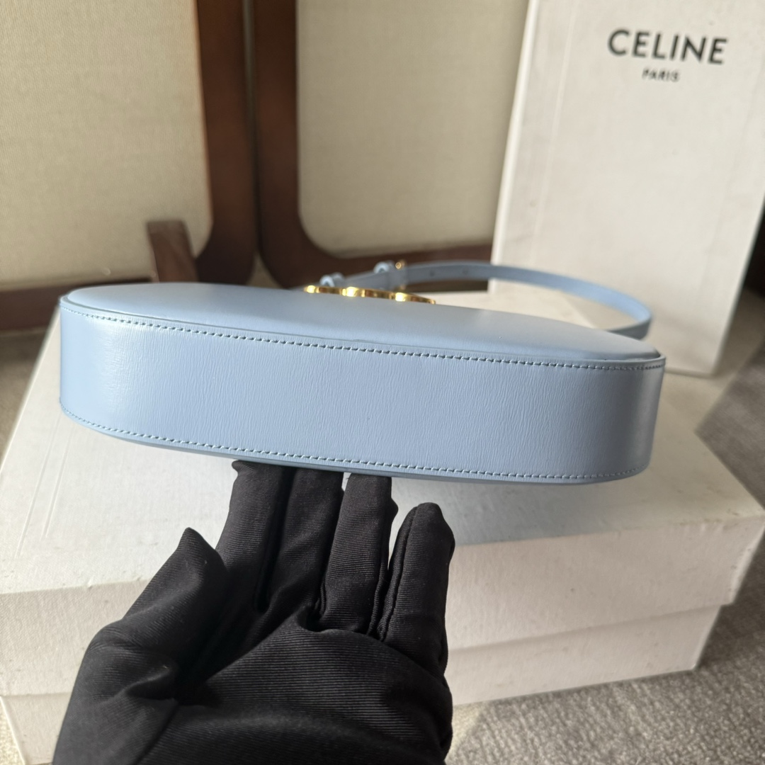 Celine Medium Tilly Bag In Shiny Calfskin  - DopestKickz