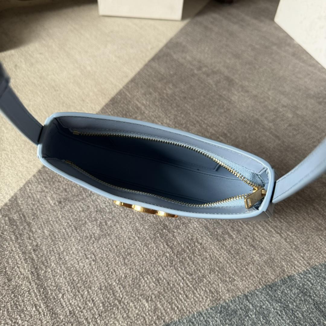 Celine Medium Tilly Bag In Shiny Calfskin  - DopestKickz