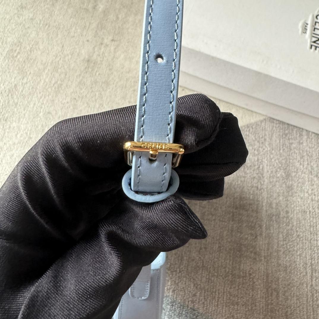 Celine Medium Tilly Bag In Shiny Calfskin  - DopestKickz