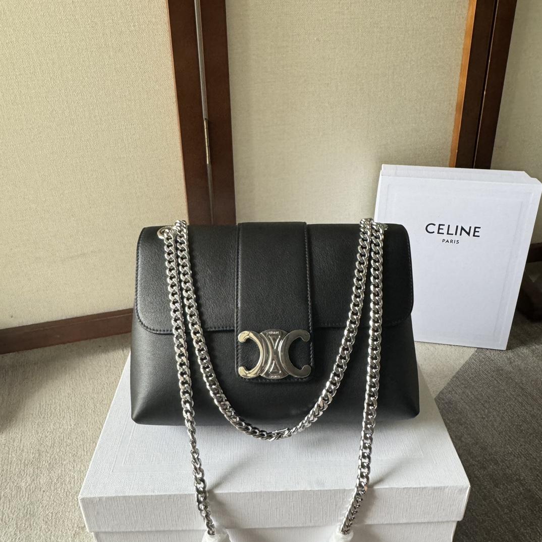 Celine Medium Celine Victoire Bag In Supple Calfskin  - DopestKickz