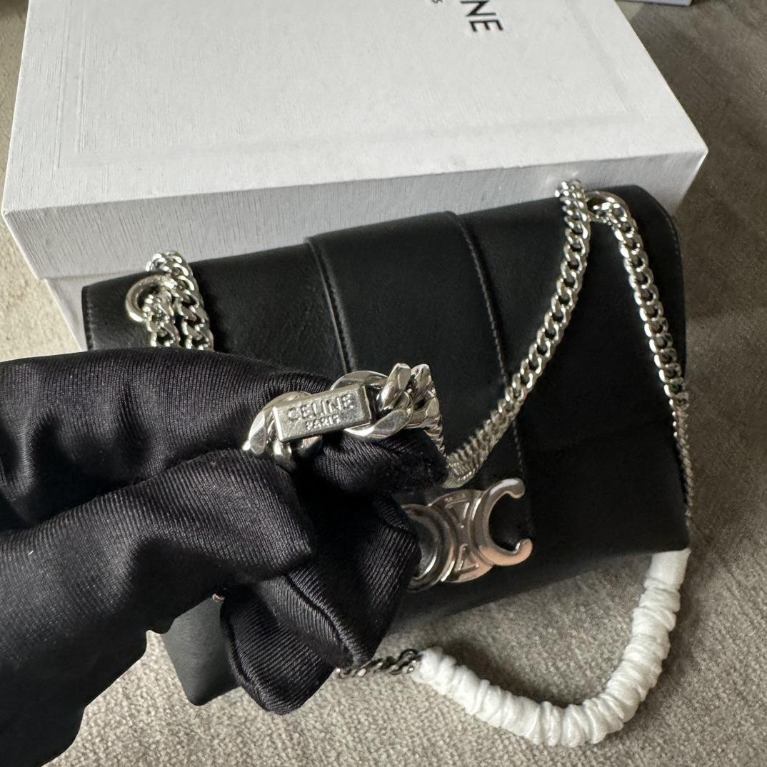 Celine Medium Celine Victoire Bag In Supple Calfskin  - DopestKickz