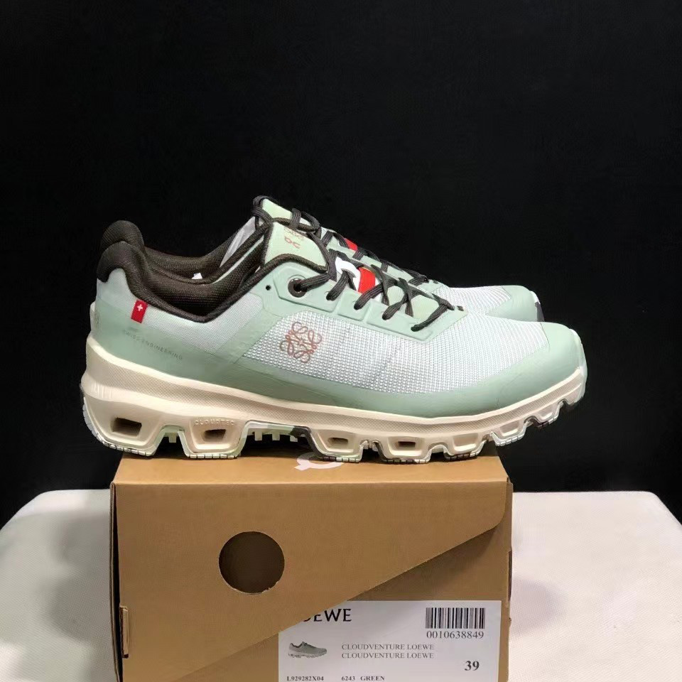 Loewe x On ‘Cloudventure’ Low Top Lace Up Sneakers - DopestKickz