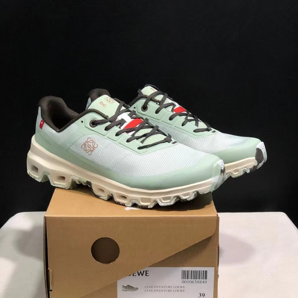 Loewe x On ‘Cloudventure’ Low Top Lace Up Sneakers - DopestKickz