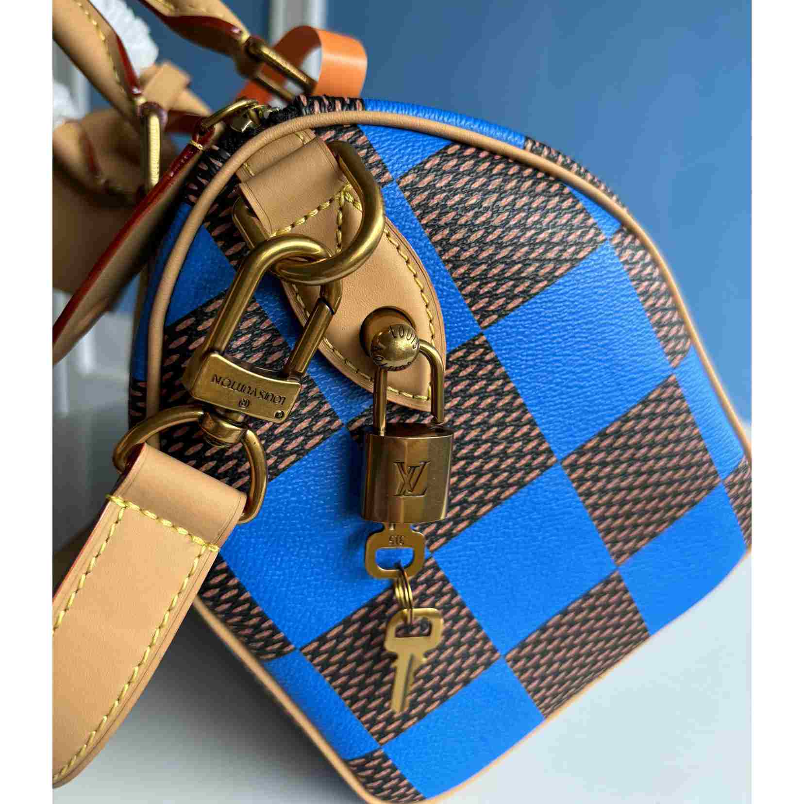 Louis Vuitton Speedy 25 Bandoulière Damier Pop   N40585 - DopestKickz