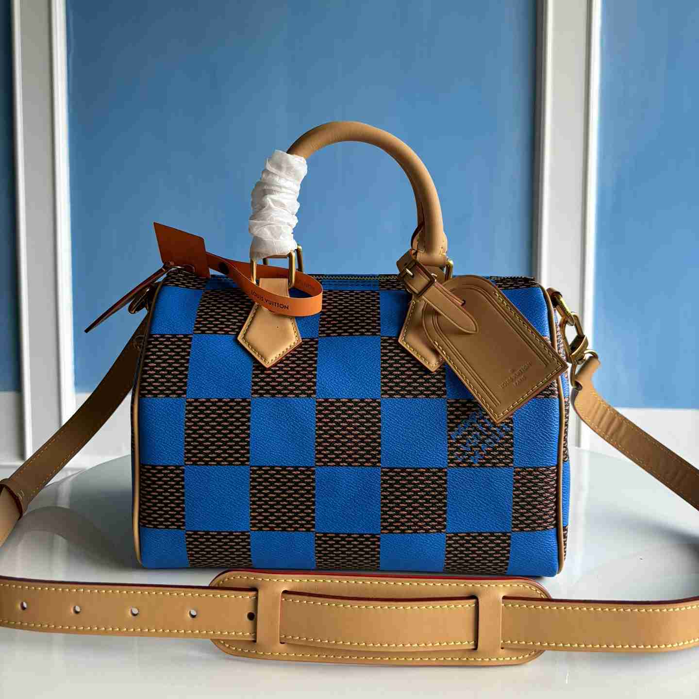 Louis Vuitton Speedy 25 Bandoulière Damier Pop   N40585 - DopestKickz