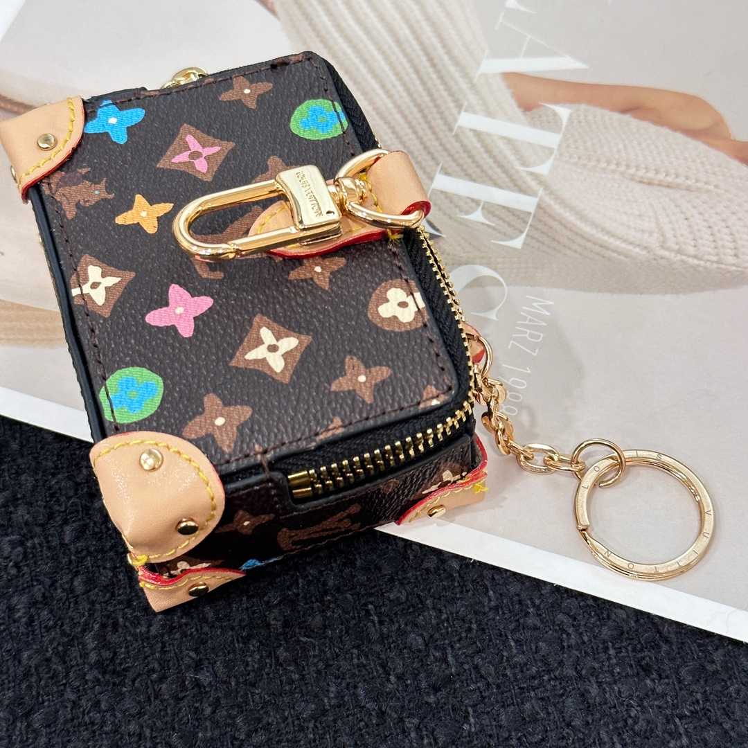 Louis Vuitton Monogram Craggy Trunk Key Holder and Bag Charm   M01943 - DopestKickz
